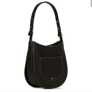 Jason Wu Elsa Black Leather Shoulder Bag